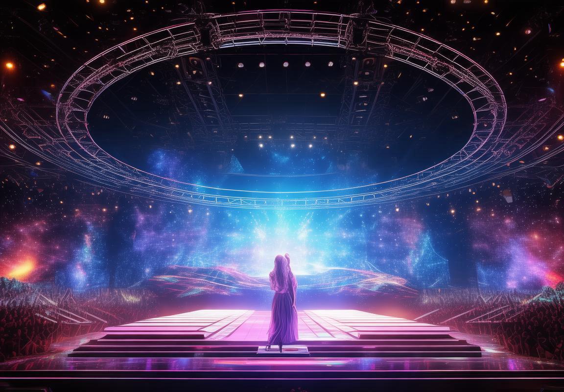 虚拟偶像与全息投影惊艳亮相，AR技术打造沉浸式宇宙，揭秘科技与艺术融合的开幕式盛宴